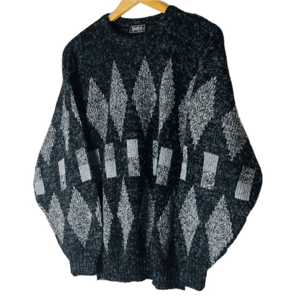 Vintage Grandpa Sweater Sz M - Picture 2 of 4